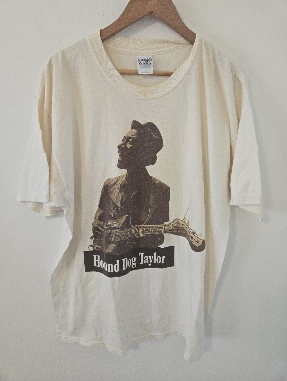 Vintage Hound Dog Taylor T Shirt Mens XL Blues Guitar